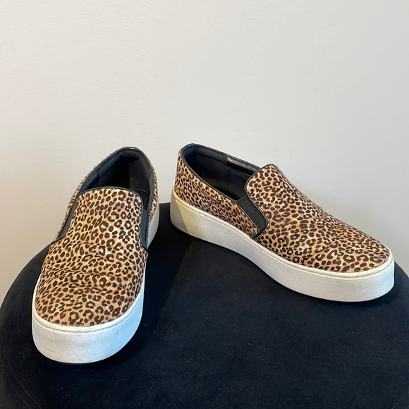 Michael Kors Shoes - Michael Kors Haircalf Platform Sneakers Size 6.5 Animal Print